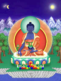 Bouddha Bleu