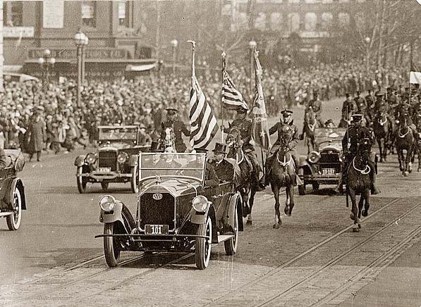 Calvin Coolidge inaugural Parade